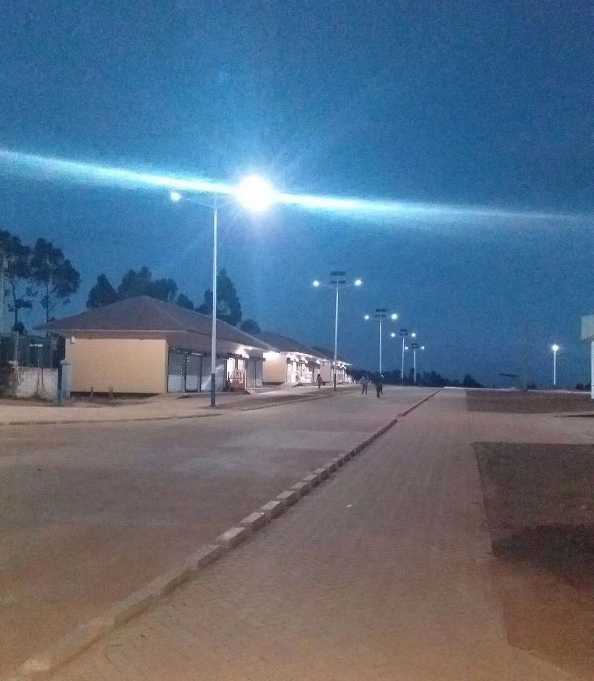 阿里地区非洲科特迪瓦太阳能路灯工程